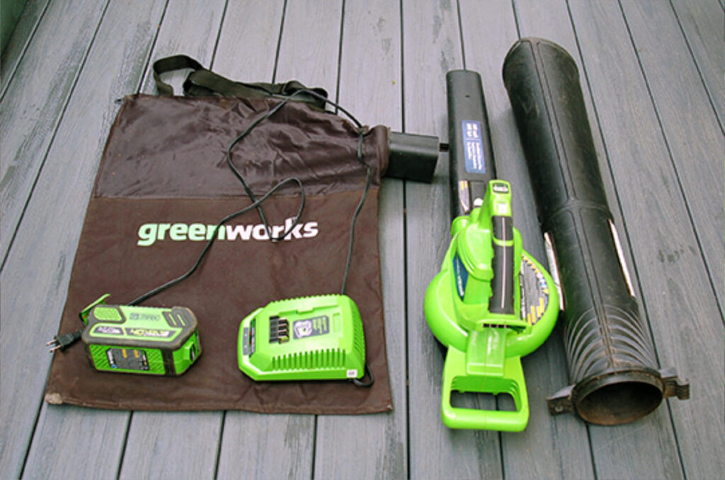 Greenworks 40V G-MAX Blower/Vacuum full kit with 4.0Ah battery